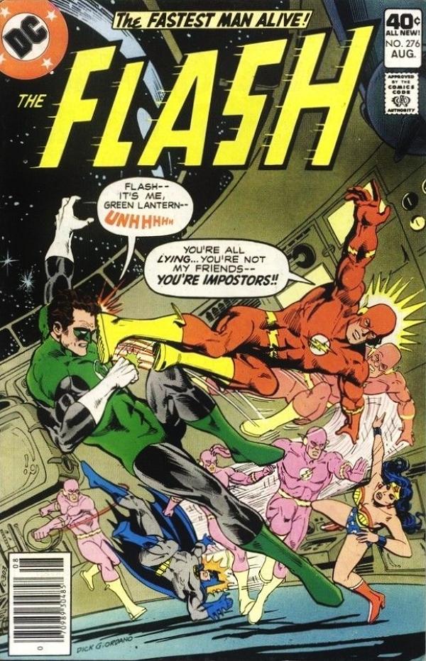 The Flash #276 null cover