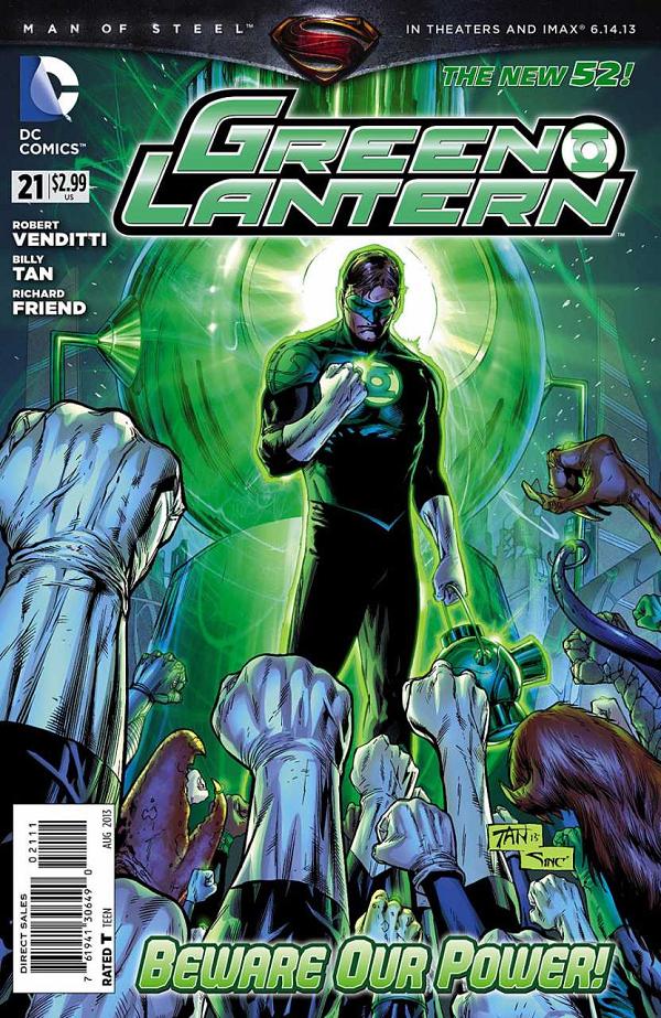 Green Lantern #21 null cover