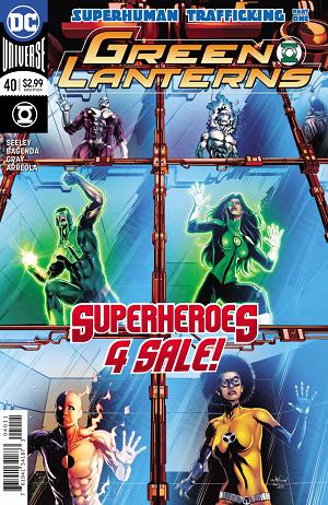 Green Lanterns #40 cover