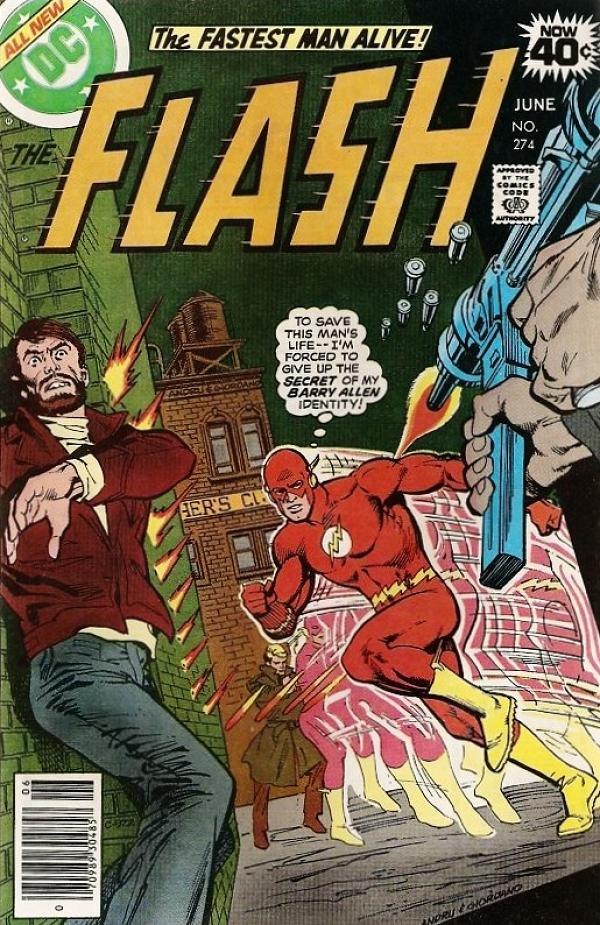The Flash #274 null cover