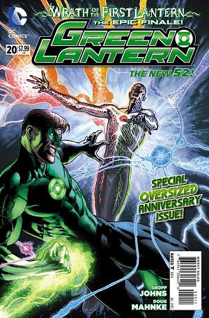 Green Lantern #20 cover