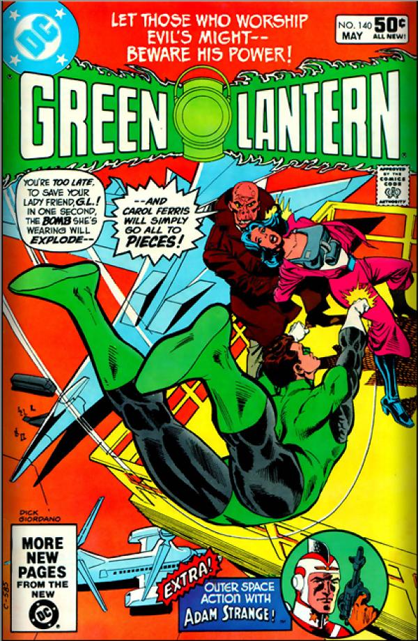 Green Lantern #140 null cover