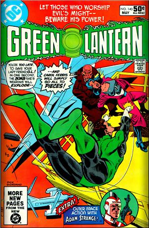 Green Lantern #140 cover
