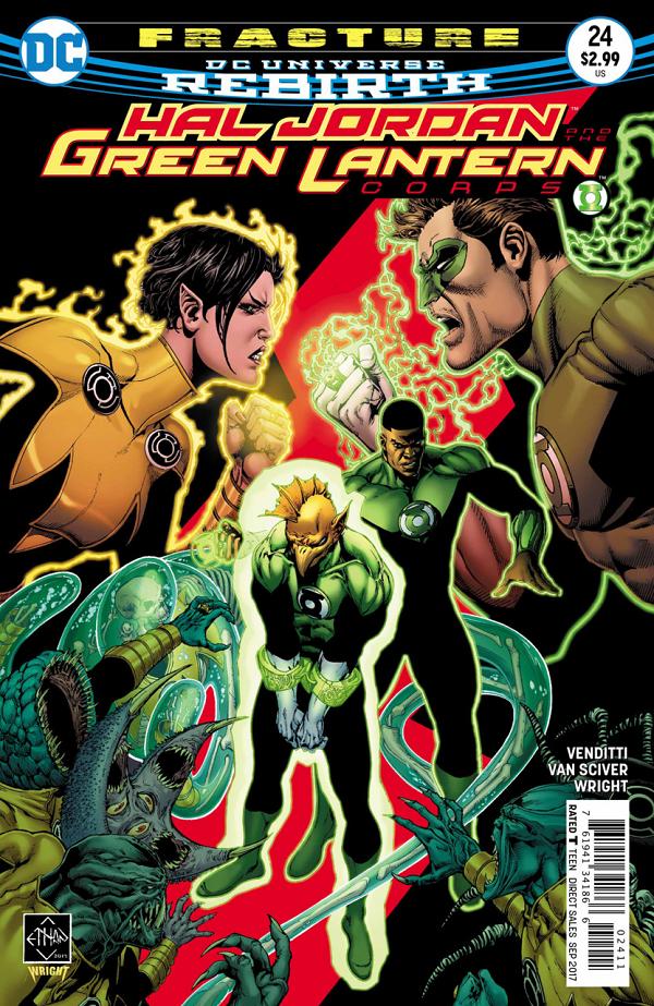 Hal Jordan & The Green Lantern Corps #24 null cover