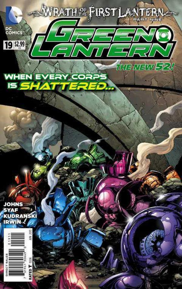 Green Lantern #19 null cover