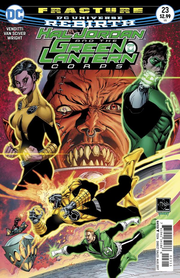 Hal Jordan & The Green Lantern Corps #23 null cover