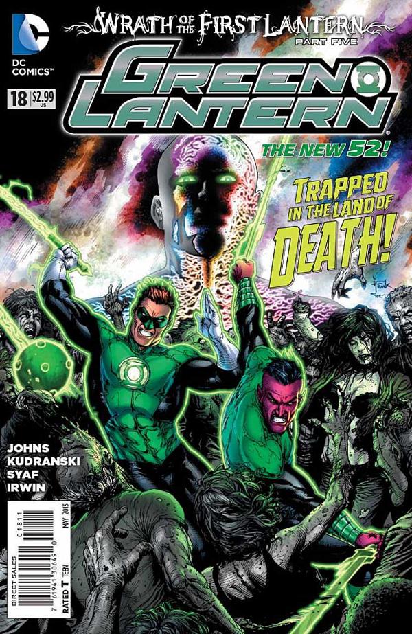 Green Lantern #18 null cover