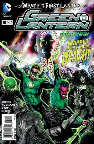 Green Lantern #18 cover