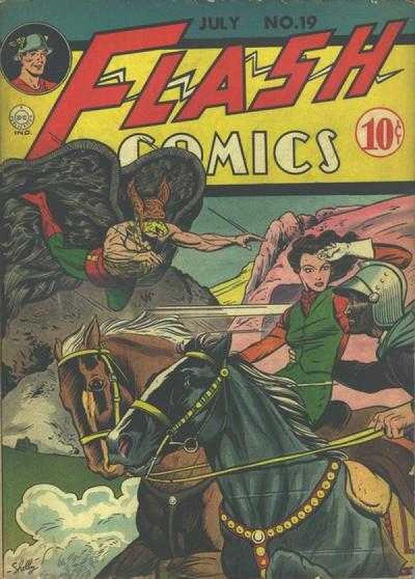 Flash Comics #19 null cover