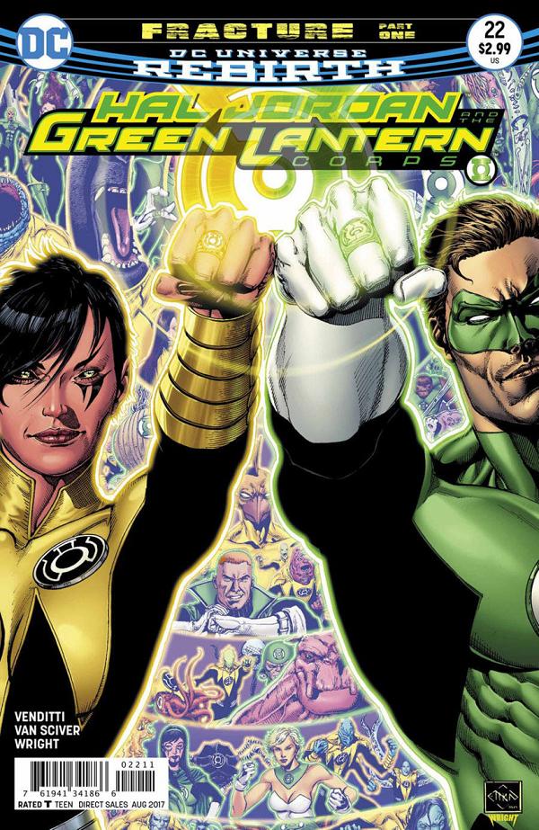 Hal Jordan & The Green Lantern Corps #22 null cover