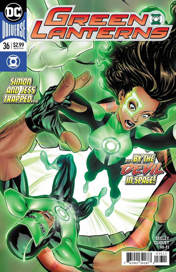 Green Lanterns #36 cover