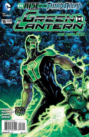 Green Lantern #16 cover