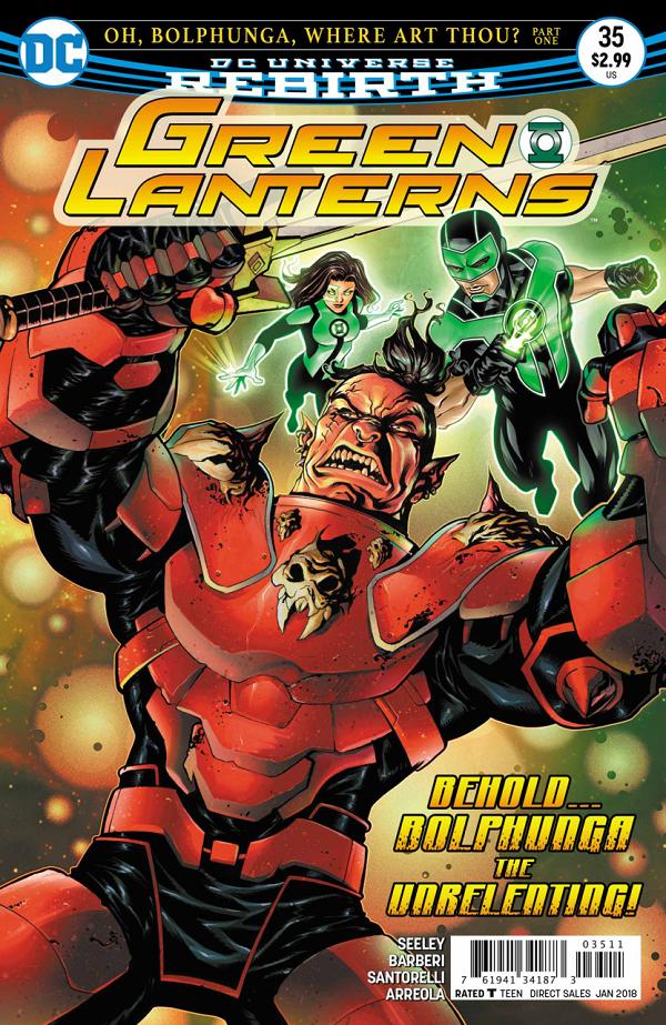 Green Lanterns #35 cover