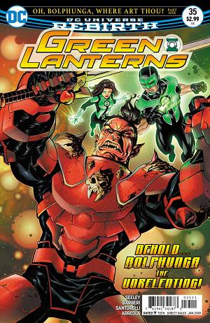 Green Lanterns #35 cover