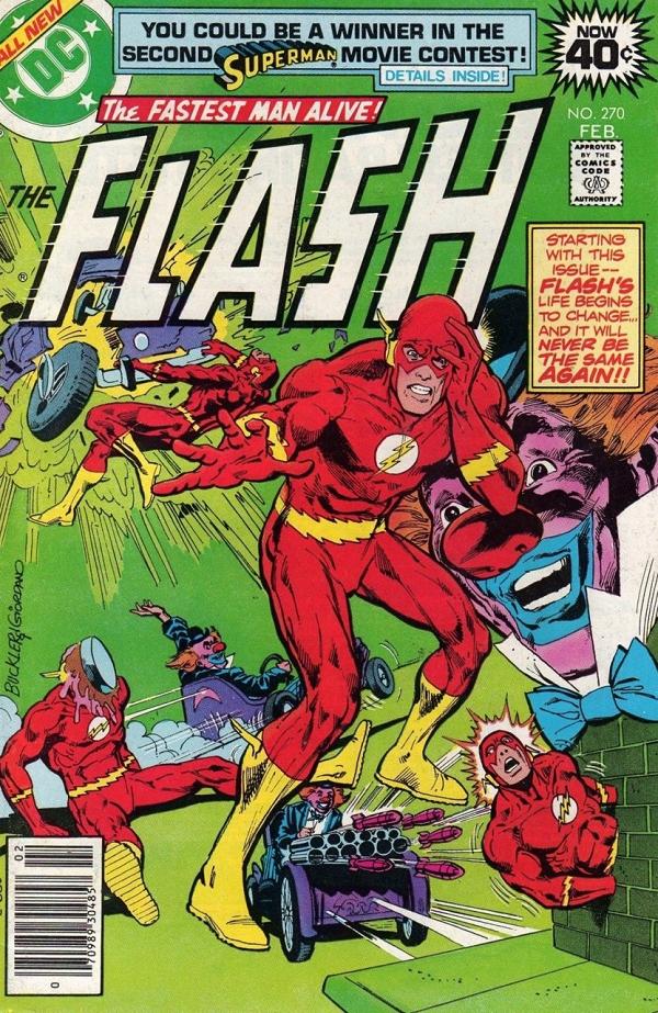 The Flash #270 null cover