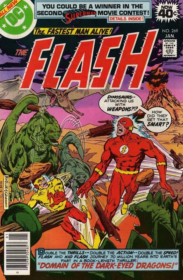 The Flash #269 null cover