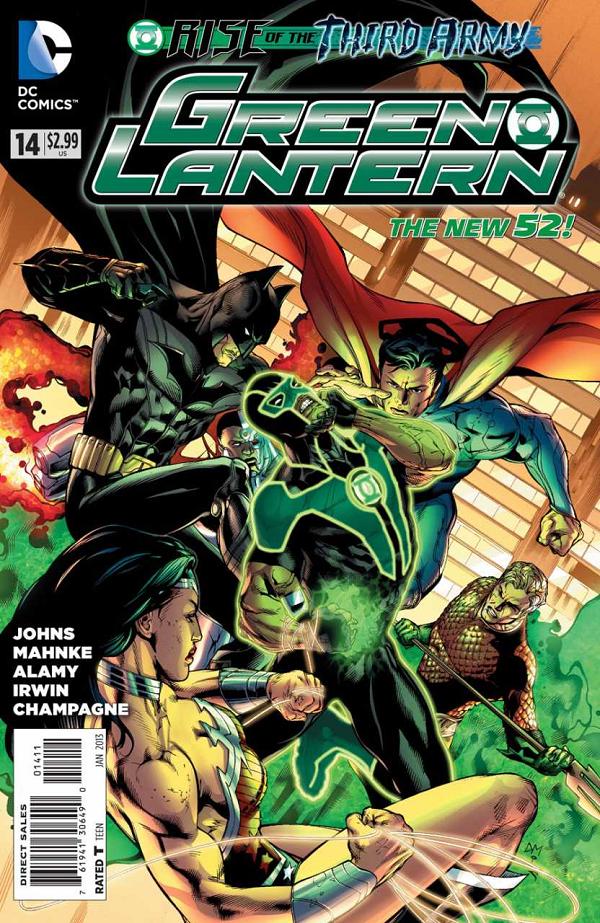 Green Lantern #14 null cover
