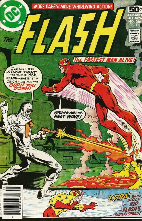 The Flash #266 null cover