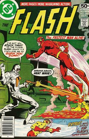 The Flash #266 cover