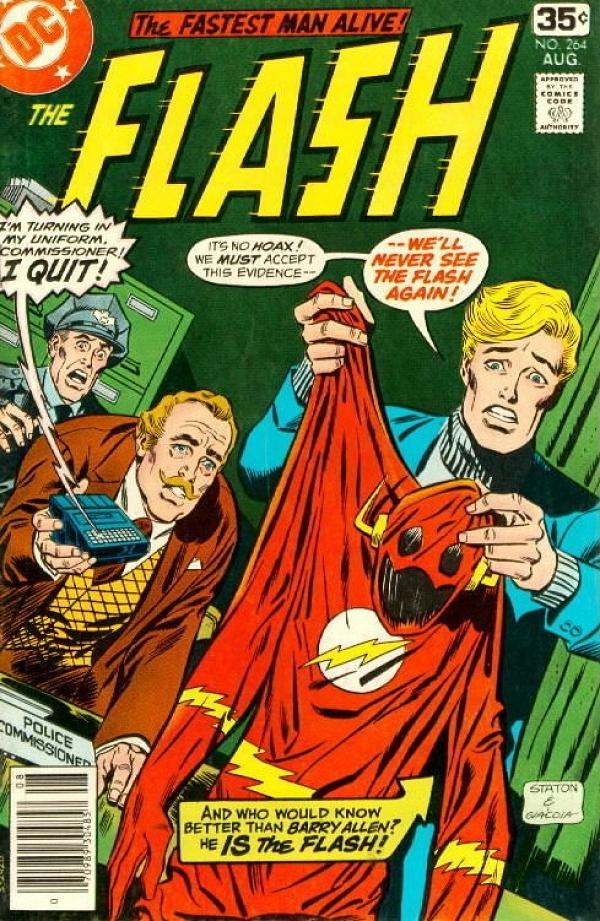 The Flash #264 null cover