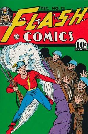 Flash Comics #12 cover