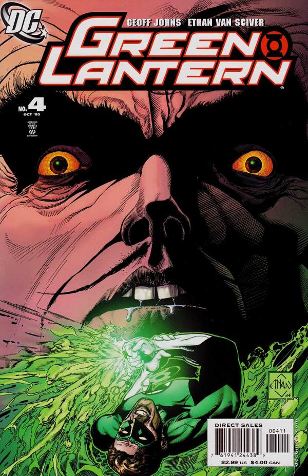 Green Lantern #4 null cover