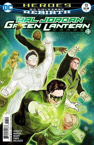 Hal Jordan & The Green Lantern Corps #13 cover
