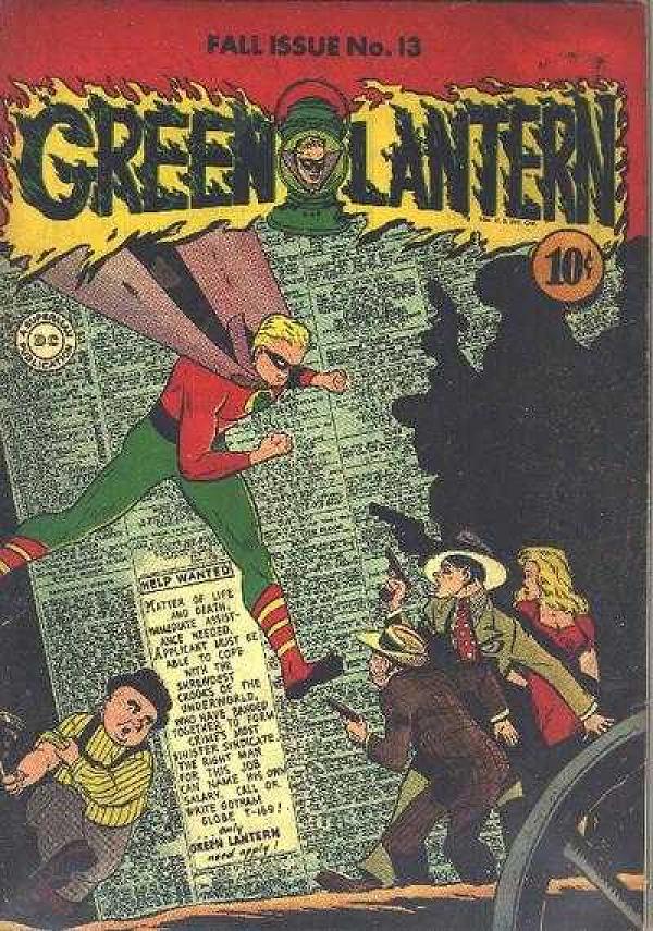 Green Lantern #13 cover