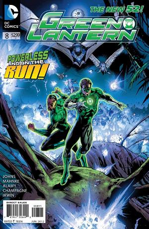 Green Lantern #8 cover