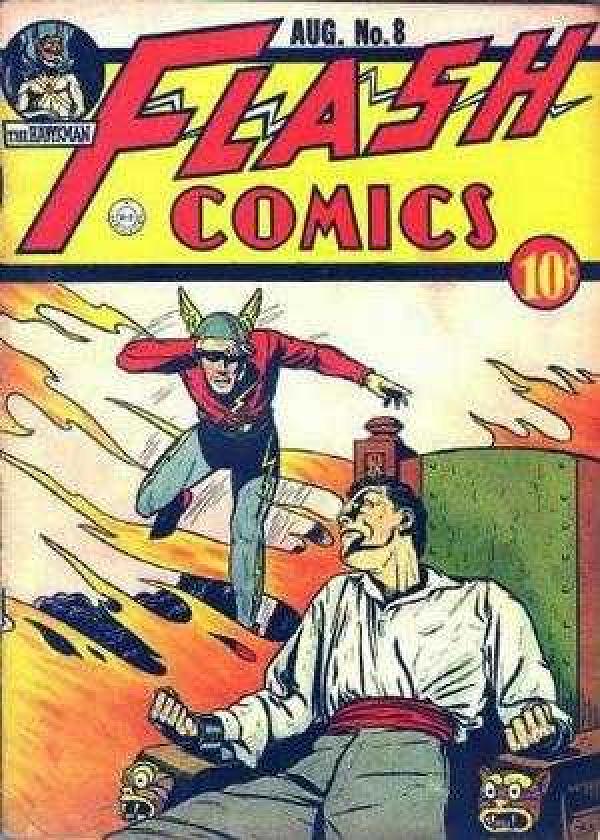 Flash Comics #8 null cover