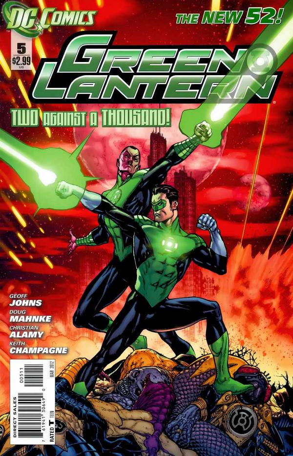 Green Lantern #5 null cover