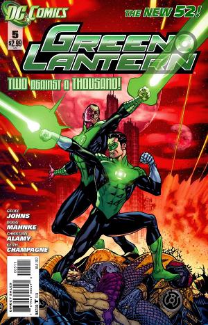 Green Lantern #5 cover