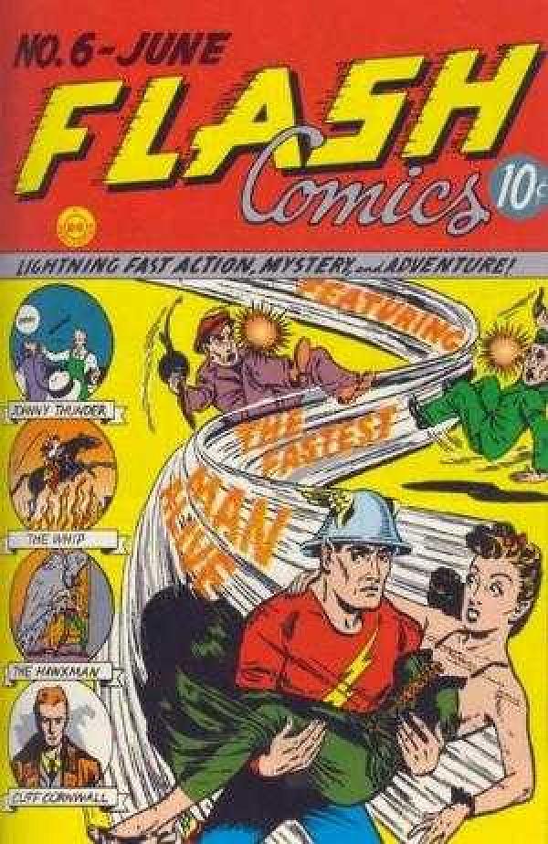 Flash Comics #6 null cover