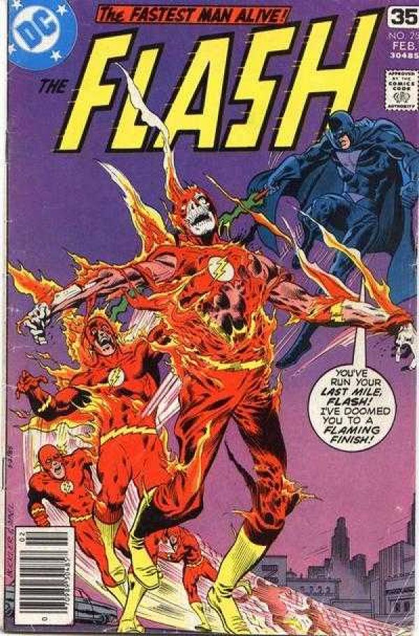 The Flash #258 null cover