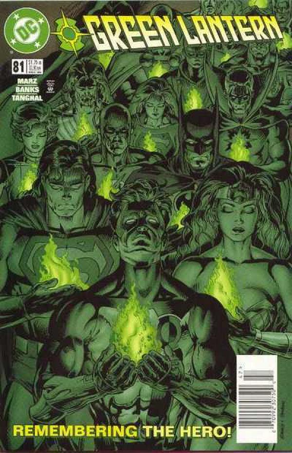 Green Lantern #81 null cover