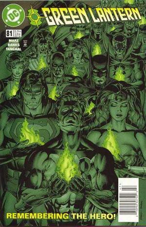 Green Lantern #81 cover