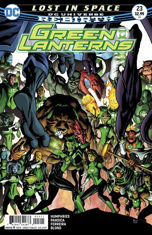 Green Lanterns #23 cover