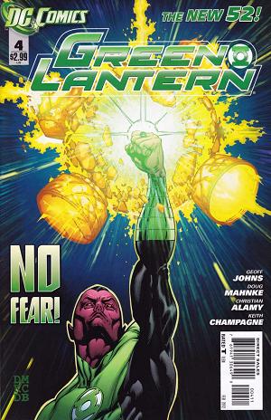 Green Lantern #4 cover