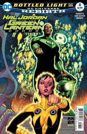 Hal Jordan & The Green Lantern Corps #8 cover