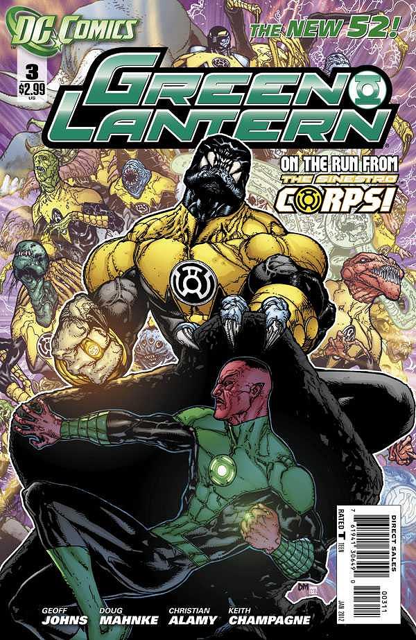 Green Lantern #3 null cover