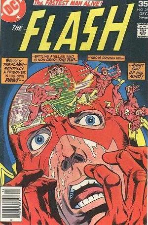 The Flash #256 cover