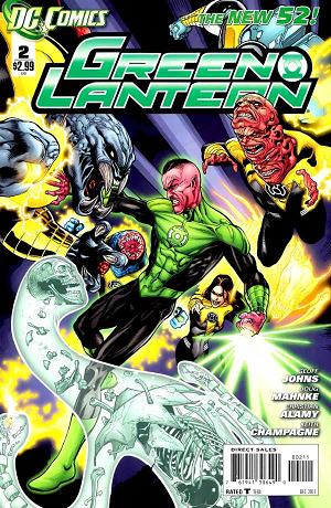Green Lantern #2 cover