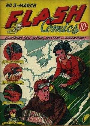 Flash Comics #3 cover