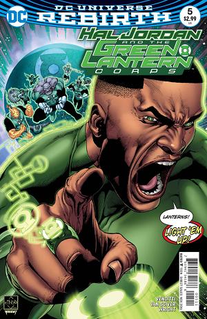 Hal Jordan & The Green Lantern Corps #5 cover