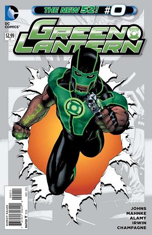 Green Lantern #0 cover