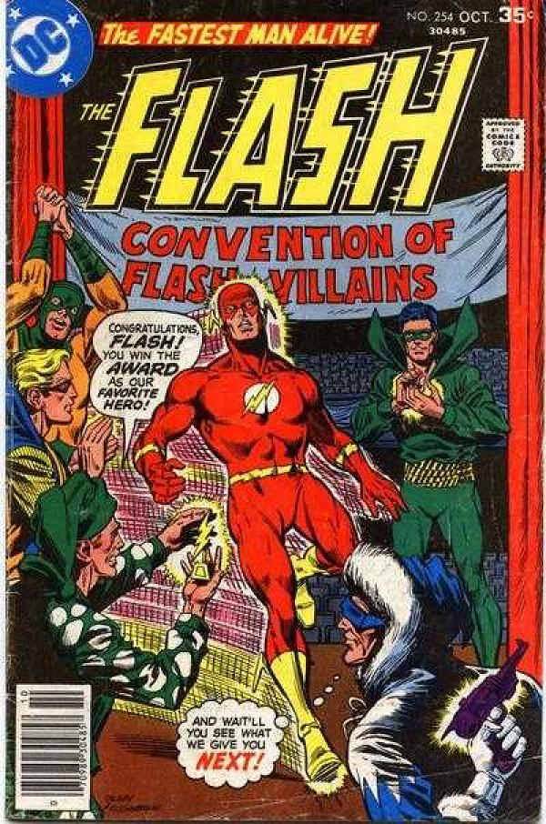The Flash #254 null cover