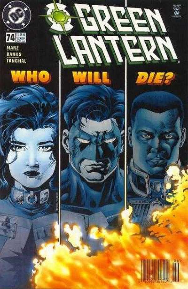 Green Lantern #74 null cover