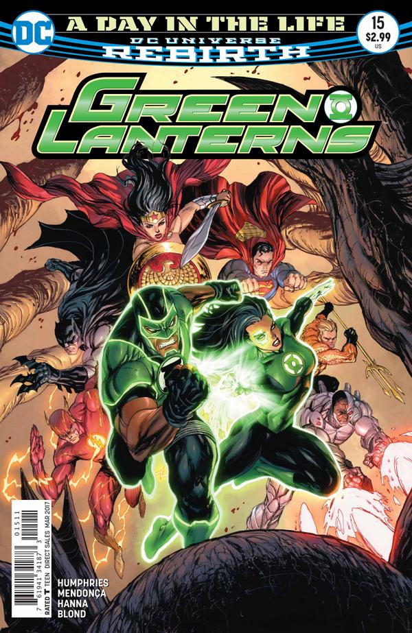 Green Lanterns #15 null cover