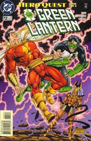Green Lantern #72 cover