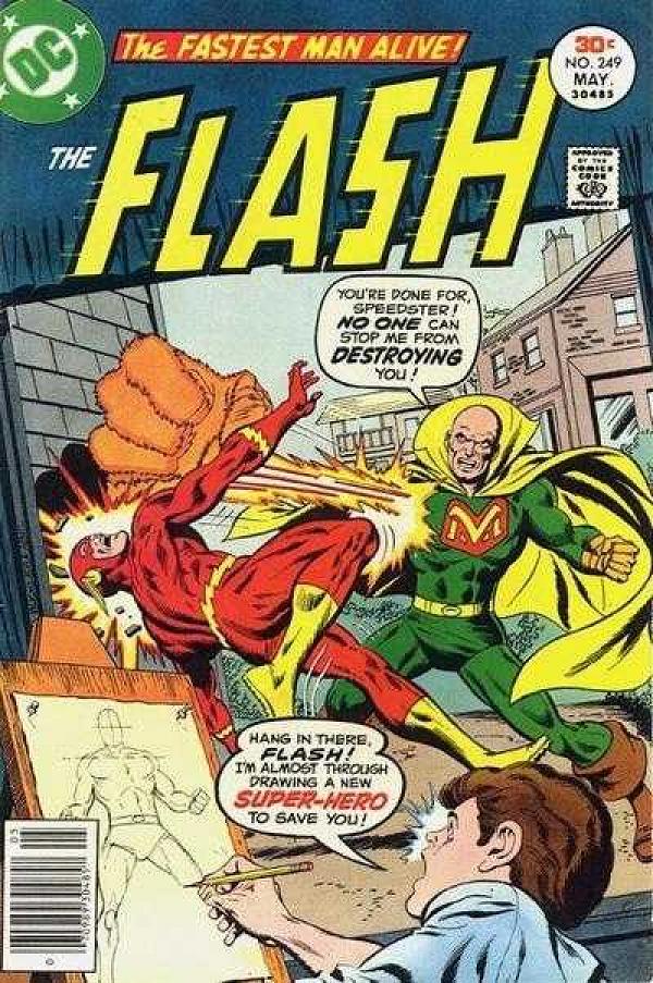 The Flash #249 null cover